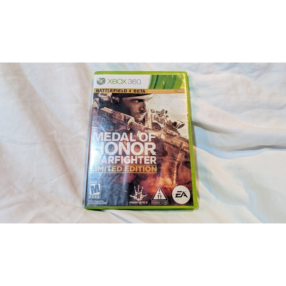 Medal of Honor: Warfighter - Limited Edition (Microsoft Xbox 360, 2012) Untested